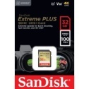 32 GB SDHC karta Extreme PLUS, 100MB/s / 60MB/s, UHS-I U3 V30 (Class 10)_obr3