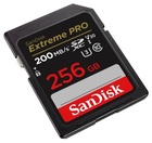 256 GB SDXC karta Extreme PRO, 200MB/s / 140MB/s, UHS-I U3 V30 (Class 10)_obr2