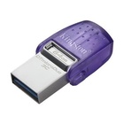 64 GB DataTraveler® microDuo™ 3C, USB 3.2 Dual (USB-A + USB-C) Flash Drive, fialový (200MB/s)_obr2