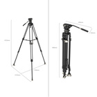 FreeBlazer Heavy Duty Carbon Fiber Tripod Kit AD-100 [3989], karbonový stativ s fluidní videohlavou (složený 94 cm, max. výška 197 cm, nosnost 10 kg)_obr3