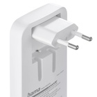 Síťová rychlá USB nabíječka, GaN 2x USB-C + USB-A, PD/QC 65 W, plochá, skládací_obr12