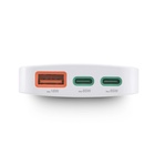 Síťová rychlá USB nabíječka, GaN 2x USB-C + USB-A, PD/QC 65 W, plochá, skládací_obr13