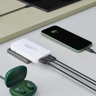 Síťová rychlá USB nabíječka, GaN 2x USB-C + USB-A, PD/QC 65 W, plochá, skládací_obr10