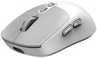NX-8080S BT Wireless Copilot Bluetooth Silent Mouse, optická bezdrátová myš, bílo-šedá_obr3