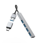 USB 3.2 (5 Gb/s) HUB Ultra Slim, 4 porty USB-A, USB-C adaptér_obr7