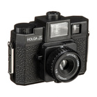 Holga 120GCFN (4,5x6 / 6x6cm film), 60mm / 8.0, analogový fotoaparát s bleskem, černý_obr2