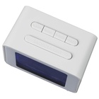 Cube bílý, digitální budík, řízený rádiovým signálem_obr3