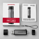 CRE-SAC čtečka paměťových karet SD/microSD, SDXC/microSDXC (do 2 TB), USB 3.2 Gen Type A + Type C, podpora UHS-I_obr9
